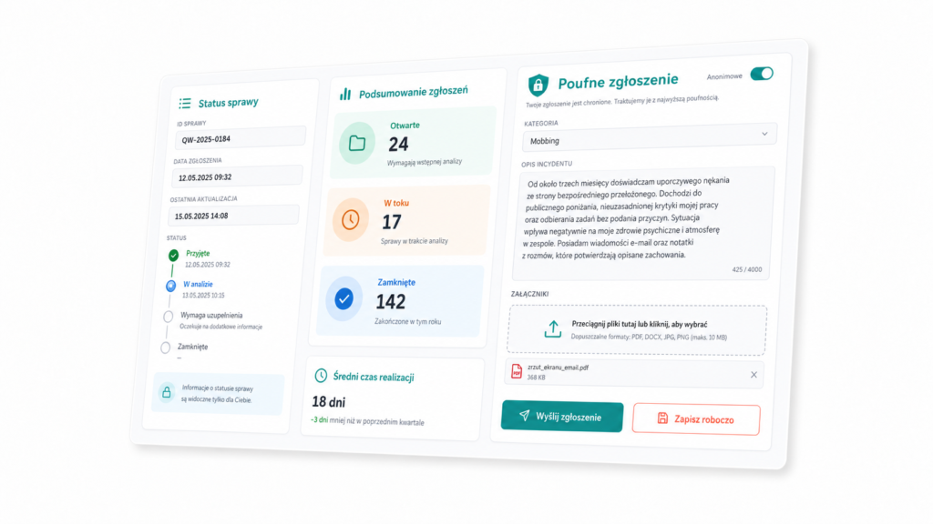 Aplikacja ochrona sygnalistów
